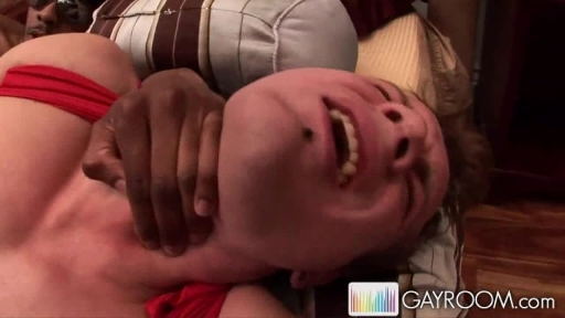 Big cock interracial gay anal sex scene
